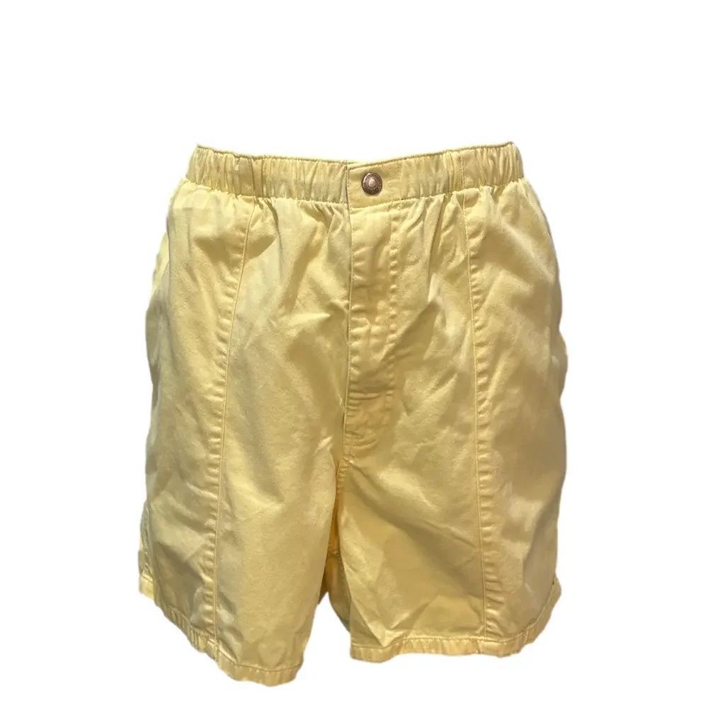 Polo Ralph Lauren sz XL vintage butter yellow cotton shorts